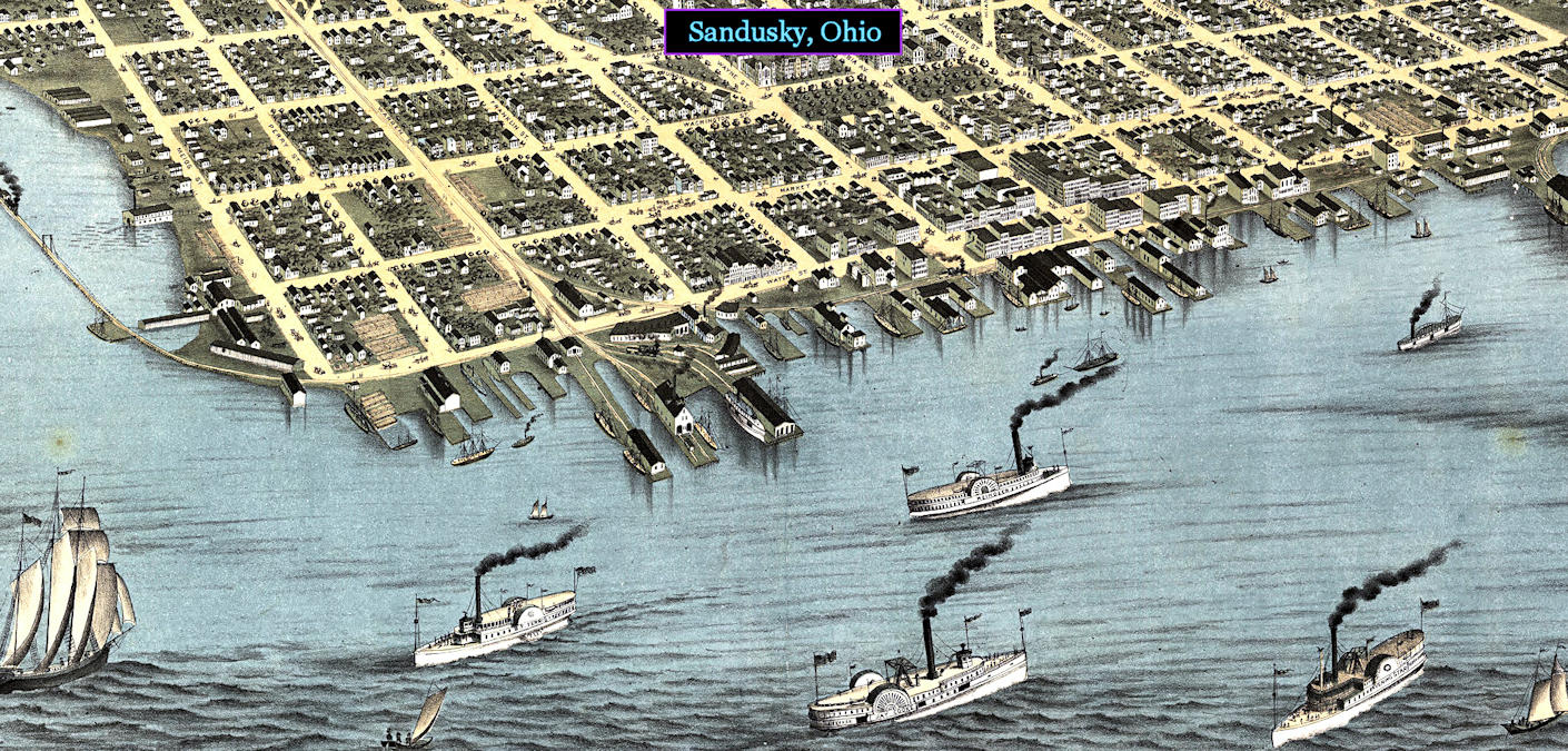 Sandusky, Ohio, 1870
